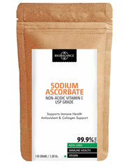 Bio Balance - Sodium Ascorbate Vitamin C Powder 150g Usp Grade | Alkaline, Non Acidic & Easier To Digest Than Ascorbic Acid , Antioxidant & Immune Support | 150gm 0.3lbs