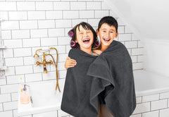 Utopia Towels Premium Cotton Extra Large Bath Towel 900 Gsm | Soft Luxury Bath Sheet - Grey