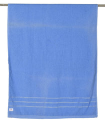 Kuber Industries Premium Bath Towel 1500 Gsm | Super Soft, Fluffy & Absorbent Cotton Bath Towel Perfect For Daily Use (Blue) - Pack Of 3
