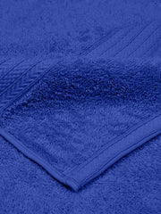 100% Cotton Large Size Bath Towel 500 Gsm | Soft & Absorbent Quick Dry & Durable Bath Towel (Blue)