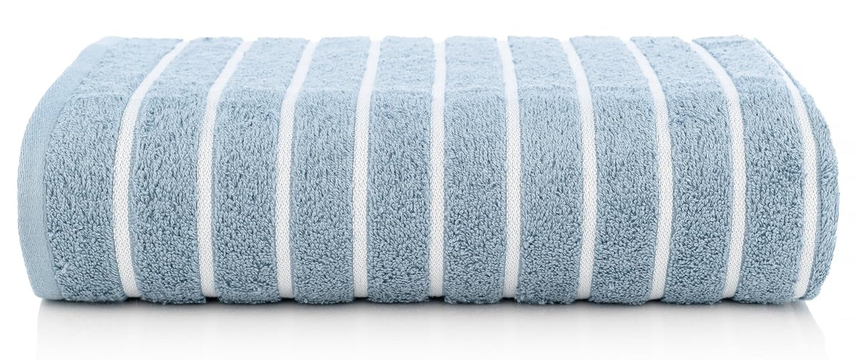 Casa Copenhagen Egyptian Cotton Ecstatic 1 Pcs Large Bath Towel 500 Gsm (Dusty Blue)