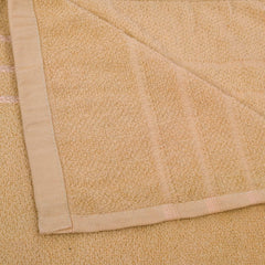 Blissful Creations 100% Cotton Bath Towels 450 Gsm | Soft & Absorbent Bath Towel For Men & Women - Urban Comfort (Golden)