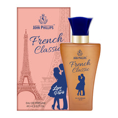 John Phillips Luxury French Classic 60ml 2 Fl.oz. & V2 50ml 1.6 Fl.oz. Pack Of 2 | For Men & Women