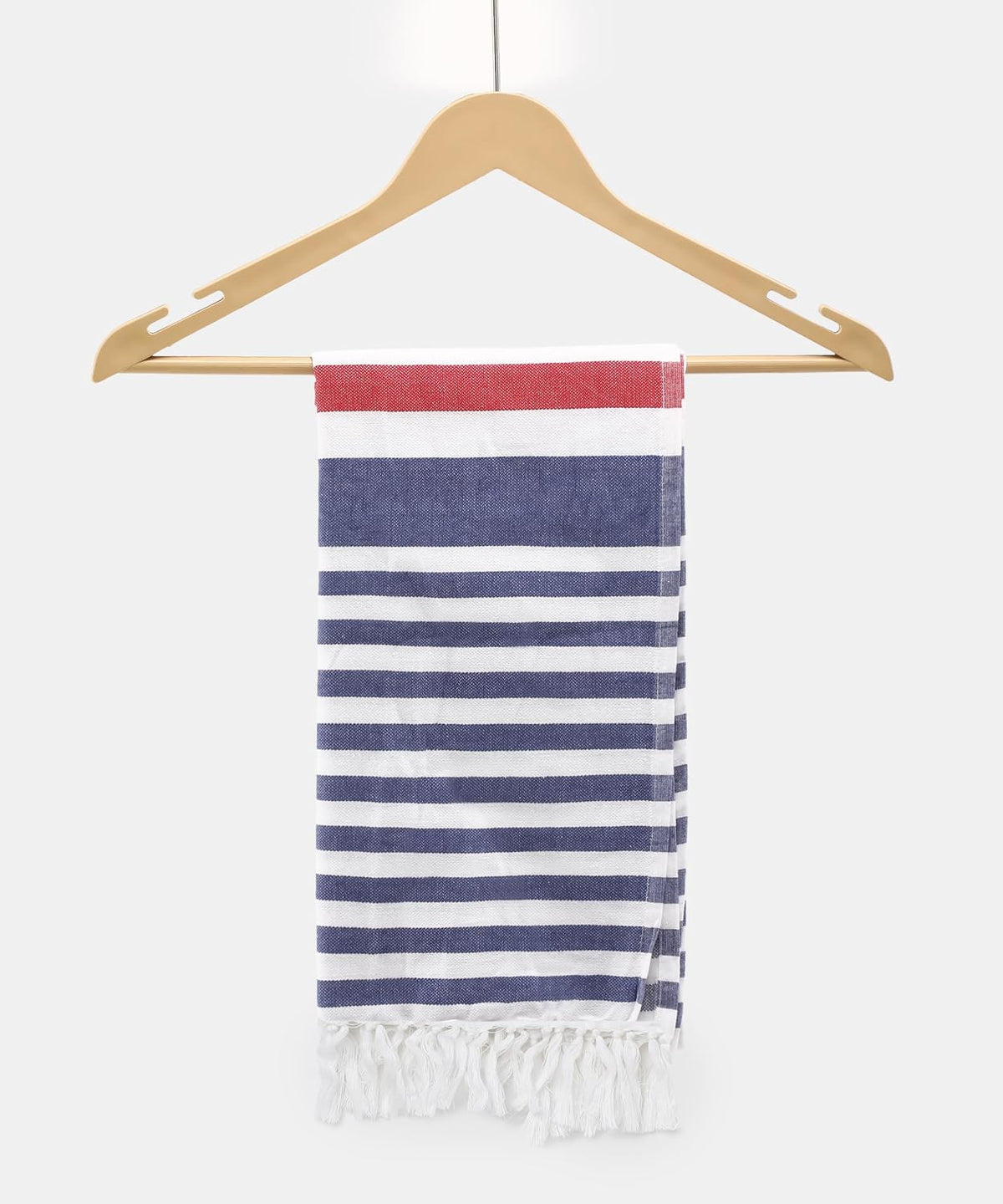 Suam Suntails Luxury Pure Cotton Towels 400 Gsm | Absorbent, Quick Dry Super Soft Ideal For Bath, Beach, Swimming & Travel Standard Size (Dark Blue & Red), 250 Tc