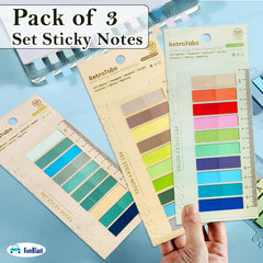 Pet Sticky Notes - 600 Pcs Transparent Sticky Tabs | Morandi Pastel Page Markers With Ruler