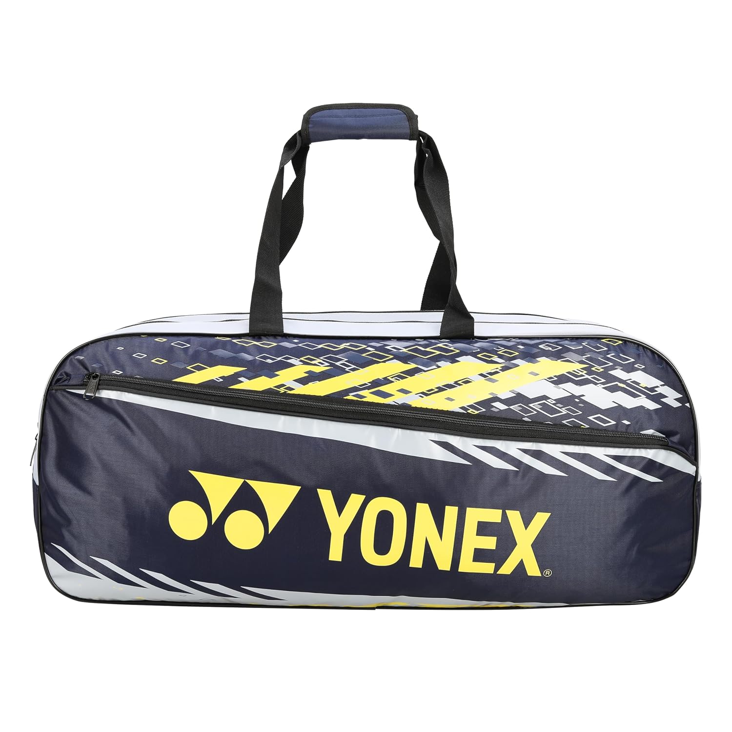 Yonex Badminton Tournament Bag 2331 T02, Colour - Navy Golden Kiwi, Material - Polyurethane, Size - Large