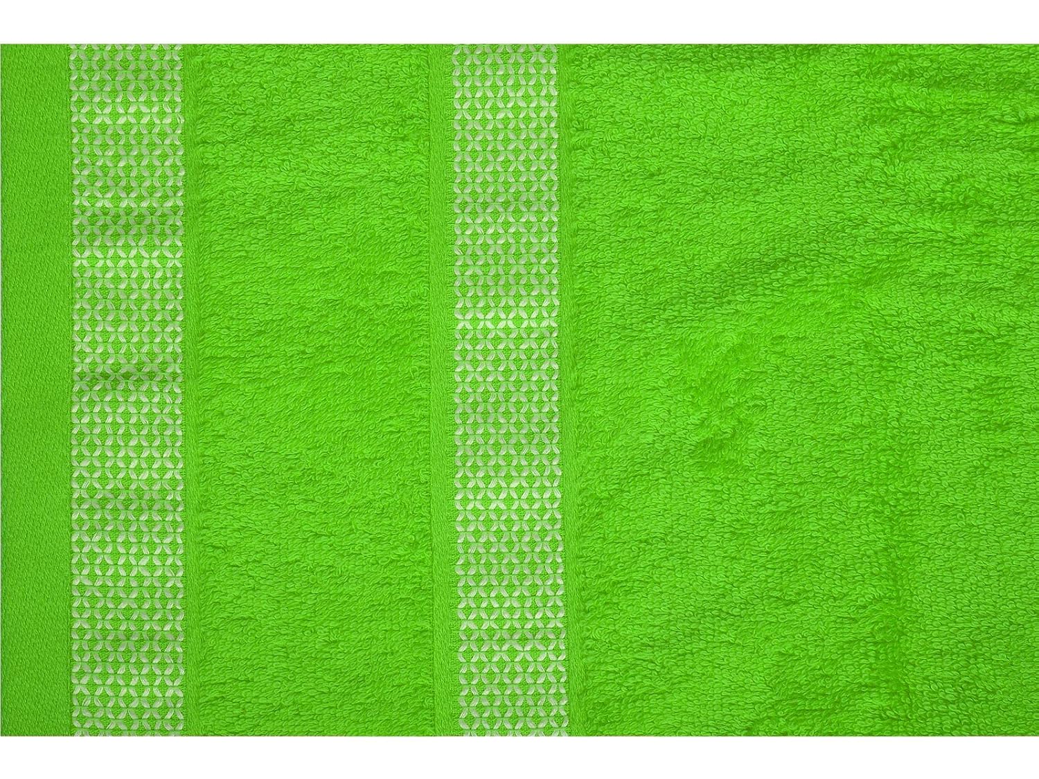 Casa Copenhagen Egyptian Cotton Zero Twist Hand Towel 400 Gsm (Lime Green) -2 Pcs