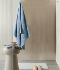 Fash Home International Quick Dry Star Border Bath Towel 500 Gsm | Soft & Absorbent Solid Bath Towel Lightweight & Skin-Friendly Towel For Everyday Use (1 Pcs) - Deep Blue
