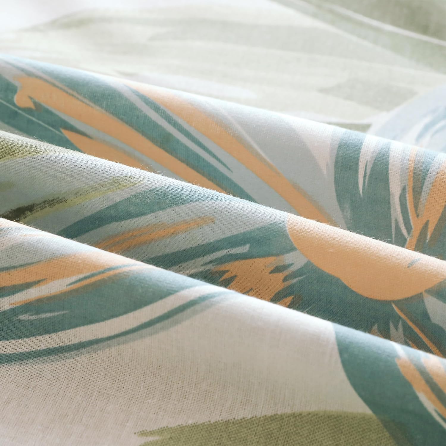 Bedsheet For Double Bed Cotton With 2 Pillow Covers, White & Light Blue - Queen Size 88 X 100 Inches | 190 Thread Count - Ideal For Festive Occasions