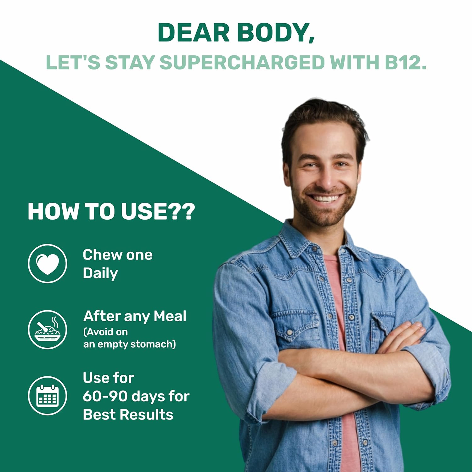 Mypro Sport Nutrition Plant Based Vitamin B12 Gummies , With Moringa, Amla Spirulina With 9 Herbals Extract Nervous System Support , Boosts Energy | Strawberry Flavour , 30 Gummies 150gm 0.3lbs