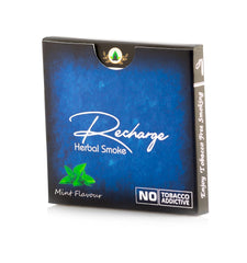 Aarogyam Herbals Cigarette 100% Tobacco & Nicotine Free Smoke For Relieve Stress & Mood Enhance Of Smokers - 10 Sticks In Each Packe) Recharge - Mint Flavour 1 Packet