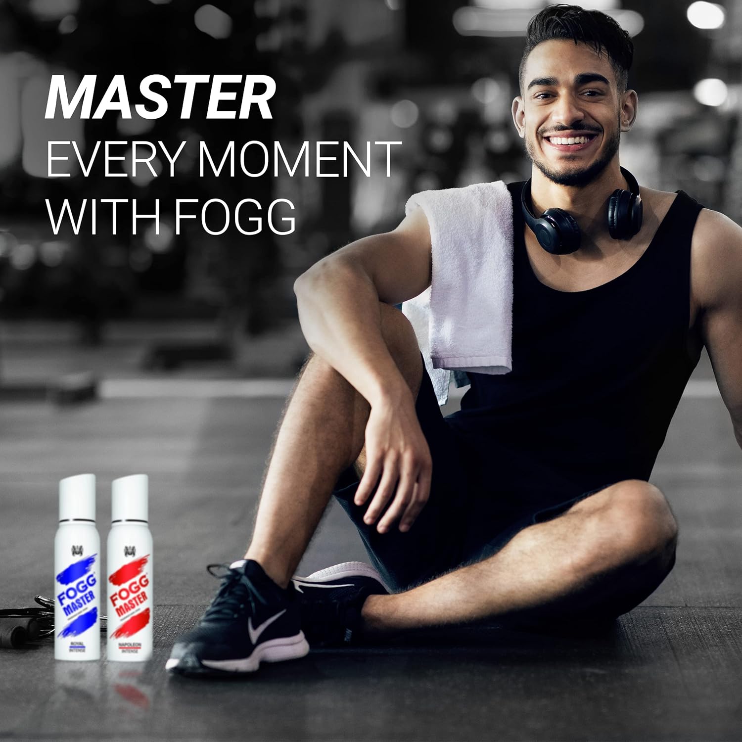 Fogg Master Royal & Napoleon Intense No Gas Deodorant For Men | Long Lasting Perfume Body Spray 120ml Each 4 Fl.oz.