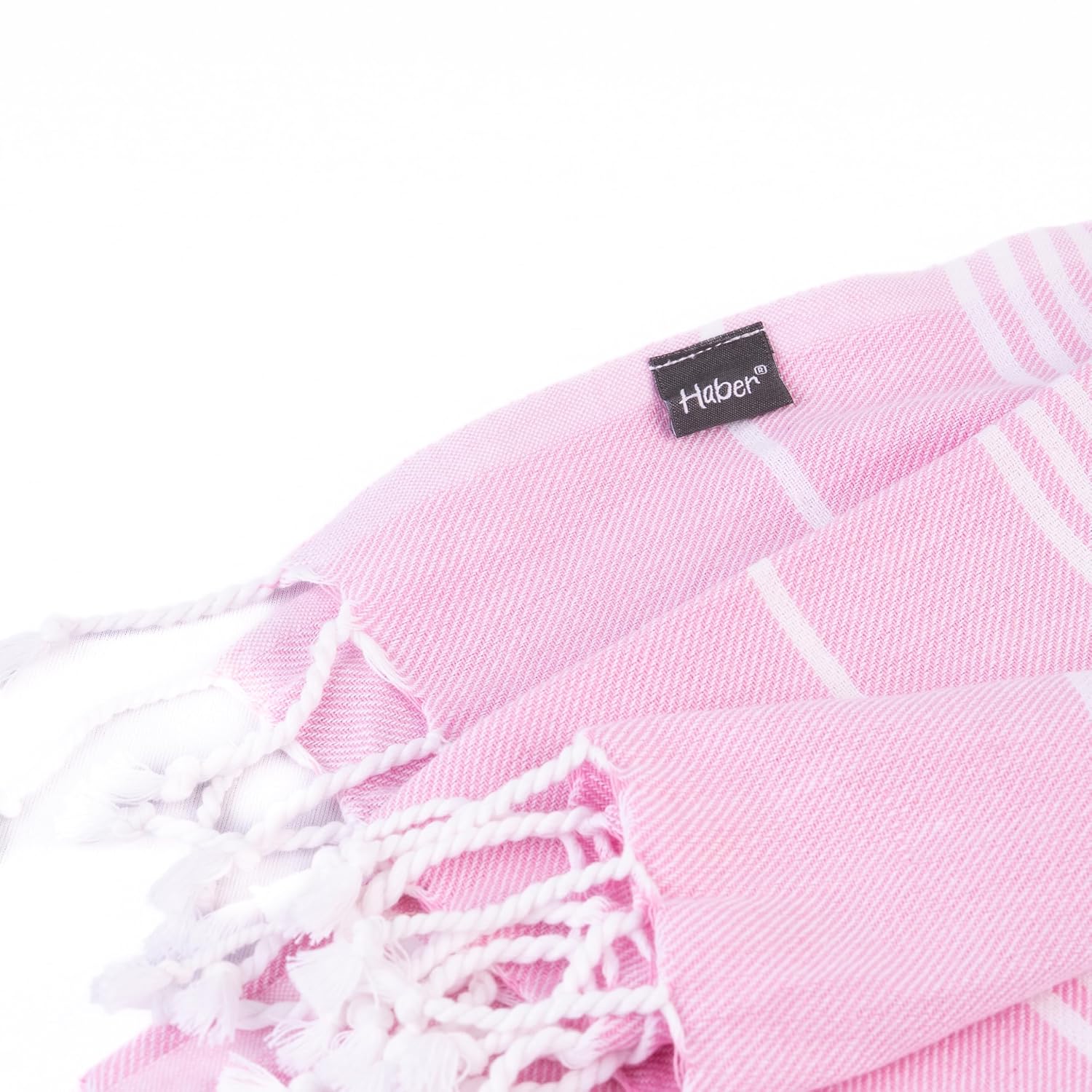 Haber Premium Basic Large Size 100% Cotton Towel 300 Gsm | Soft, Absorbent & Comfortable Quick Dry Bath Towels - Pink Paradise (1 Pcs)