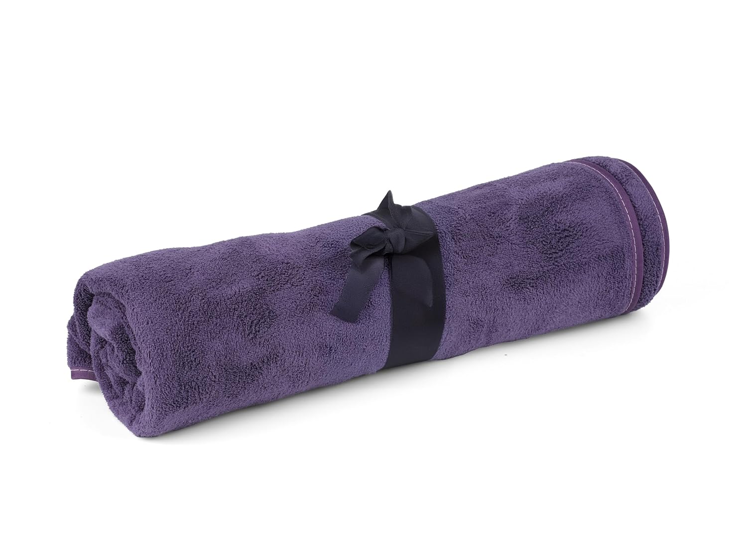 Glivary Microfiber Bath Towels Extra Soft Plush & Quick Dry High Absorbency Large Size Towels For Bathing (Dark Purple)