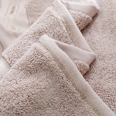Tiqh 100% Egyptian Cotton Bath Towels 1200 Gsm | Heavy Weight & Absorbent-Top Luxury Bath Towels (Beige)- 2 Piece