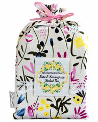 San-Cha Rose & Lemongrass Herbal Tea - 15 Pyramid Tea Bags | Promotes Skin Glow & Prevents Skin Ageing - Floral & Citrus Aroma | Caffeine Free Herbal Tea