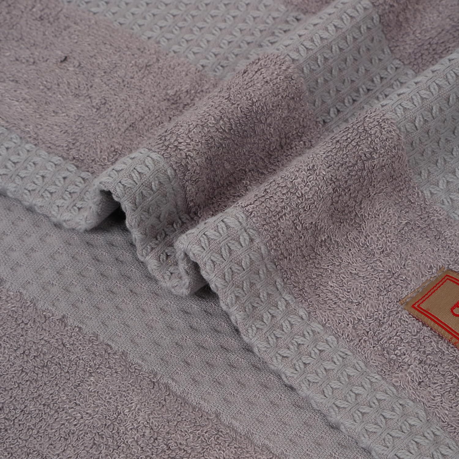 Mulberry Living Bamboo Bliss Bath Towel 1200 Gsm | Ultra-Soft, Eco-Friendly, Quick Dry & Highly Absorbent Bath Towel (Light Lavender & Neon Green) - 2 Pcs