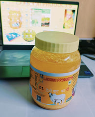 Organic Desi Cow Ghee By Lakshmi Product'S | Organic Homemade Bilona Method Grass Fed Desi Cow Ghee Good For Sweets | 400ml (200ml * 2) 13.5 Ounce | Jar Pack