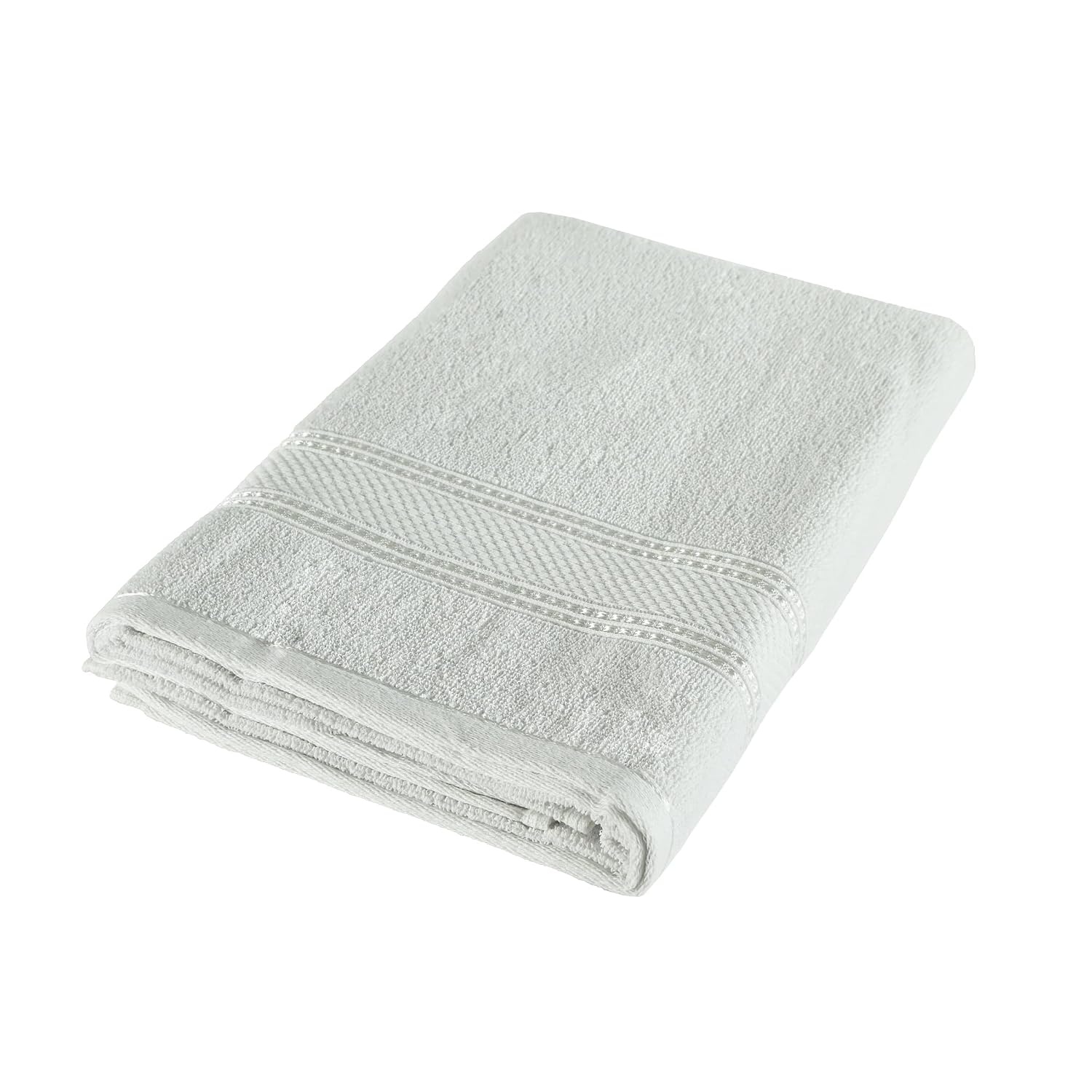 Ayus Cotton Bath Towel 1800 Gsm | Super Absorbent Bath Towel For Men & Women Lightweight & Odour Free (White)- Pack Of 4