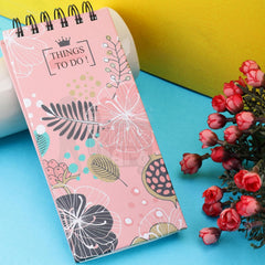 To Do List Notepad Diary, Pages - 129, Daily Planner Diary, For Boys & Girls (Pink) Pack Of 1