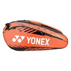 Yonex Badminton Racquet Bag 2329 T02 BT9, Colour - Racing Red White, Size - Large, Material - Polyurethane