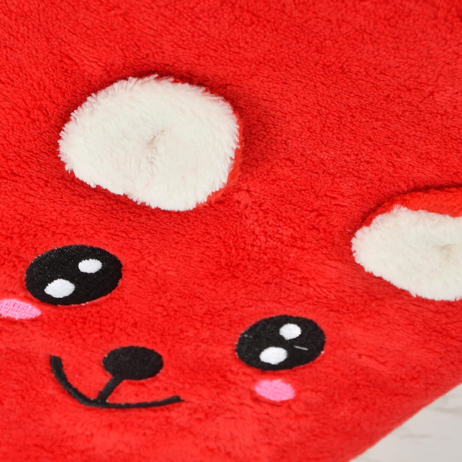 Hovent Microfiber Baby Bath Towel 400 Gsm | Large Size Super Absorbent Quality Baby Bath Towel (Red)