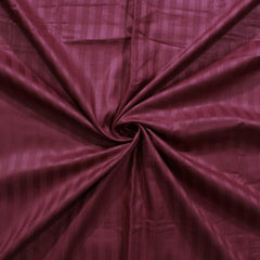 Bedsheet Single Bed With 1 Pillow Covers - 61 X 88 Inches, Wine | Breathable & Durable Sheets | Specially Designed Collection