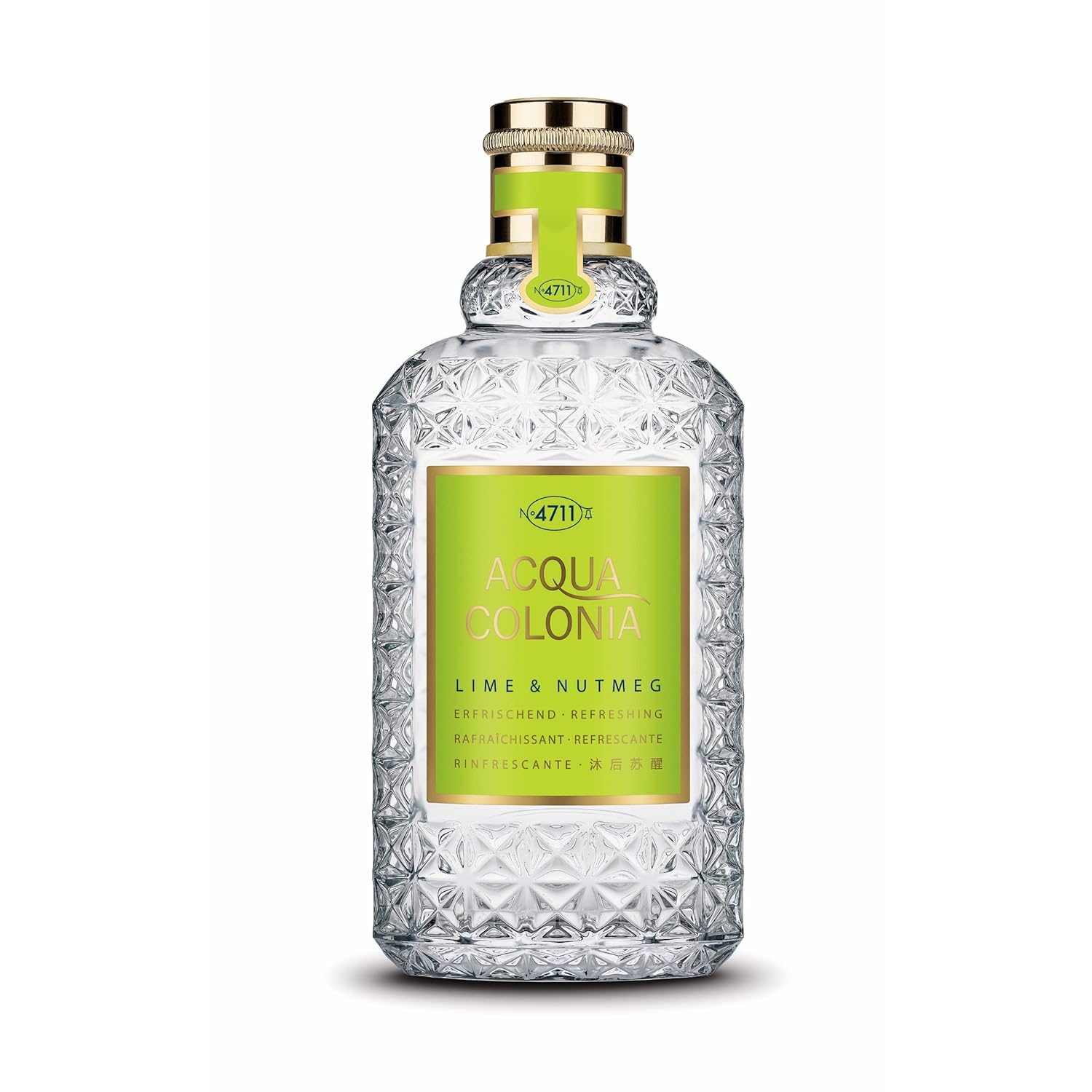 4711 Acqua Colonia Lime & Nutmeg Eau De Cologne 170ml 5.7 Fl.oz. | Perfect Aniverssary Gift For Husband