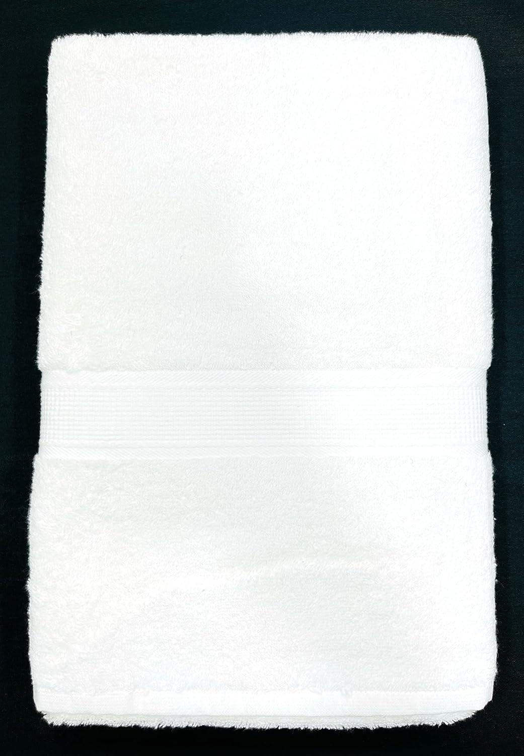 Bombay Dyeing Santino Premium Large 100% Cotton Bath Towel 550 Gsm (White)