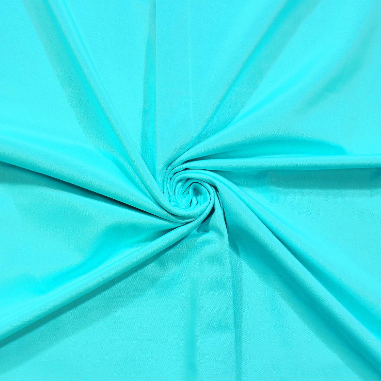 Single Bedsheet With 1 Pillow Cover - 61 X 88 Inches, Aqua Blue | Perfect For Gifting On Diwali & Baby Showers Christmas Bedsheet