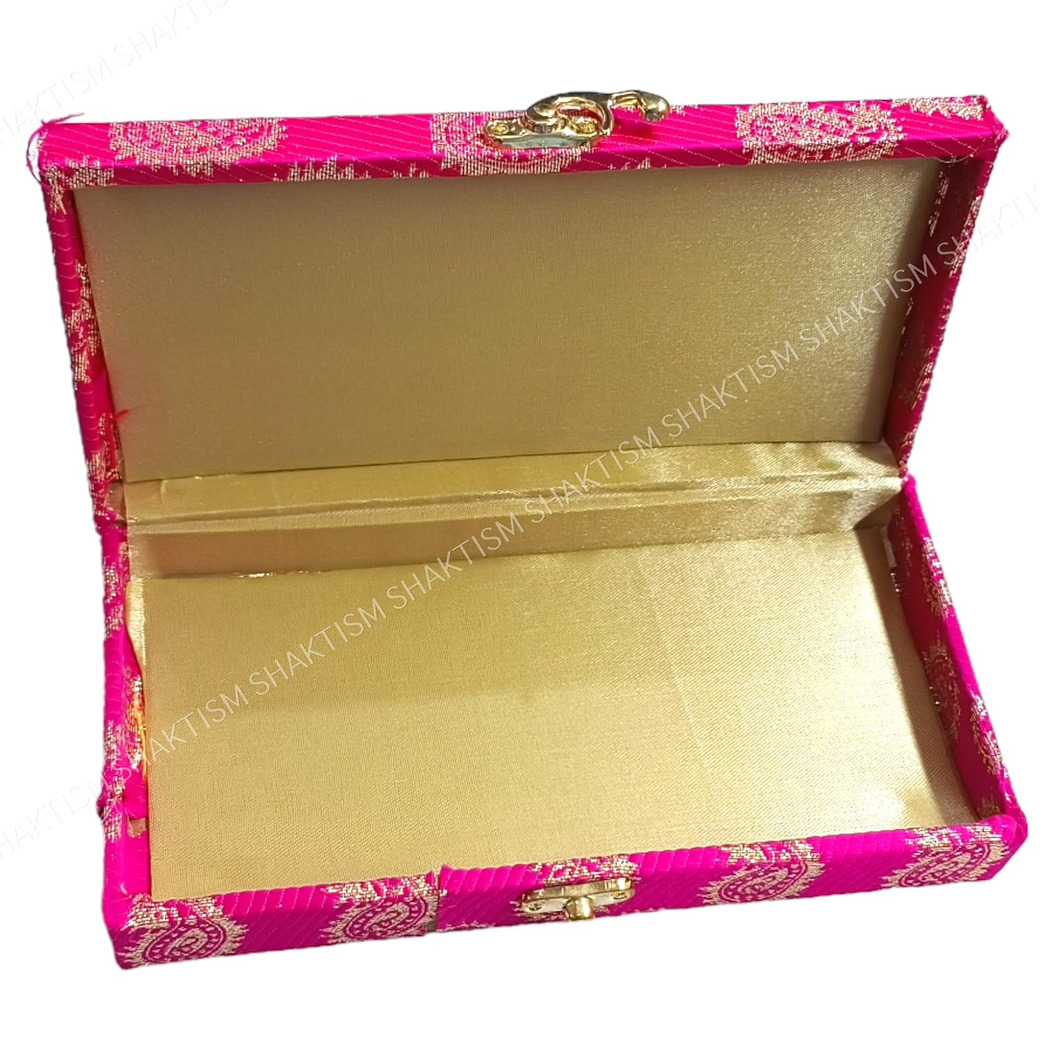 Decorative & Attractive Box Cash Box, Shagun Box, Jewellery Box, Money Box Envelop Wedding, Gift Box, Bangel Box Potli Design, Colour - Pink