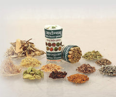 Aarogyam Herbals Tobacco & Nicotine Free Herbal Beedi - Pack Of 20 Bundles 400 Beedi'S In One Pack