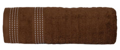Casa Copenhagen Egyptian Cotton Elegance 1 Pcs Large Bath Towel 500 Gsm (Toffee)