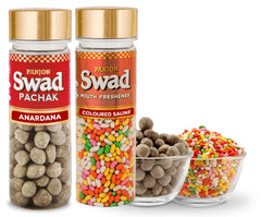 Panjon Swad Pachak Anardana & Mukhwas Coloured Saunf 310gm, (155gm *2 Bottle)
