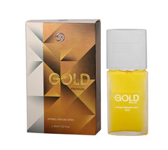 JD International Gold Premium Apparel Unisex Perfume With Long Lasting Fragrance - 30ml, 1.02 Fl.oz. | Unisex Perfume