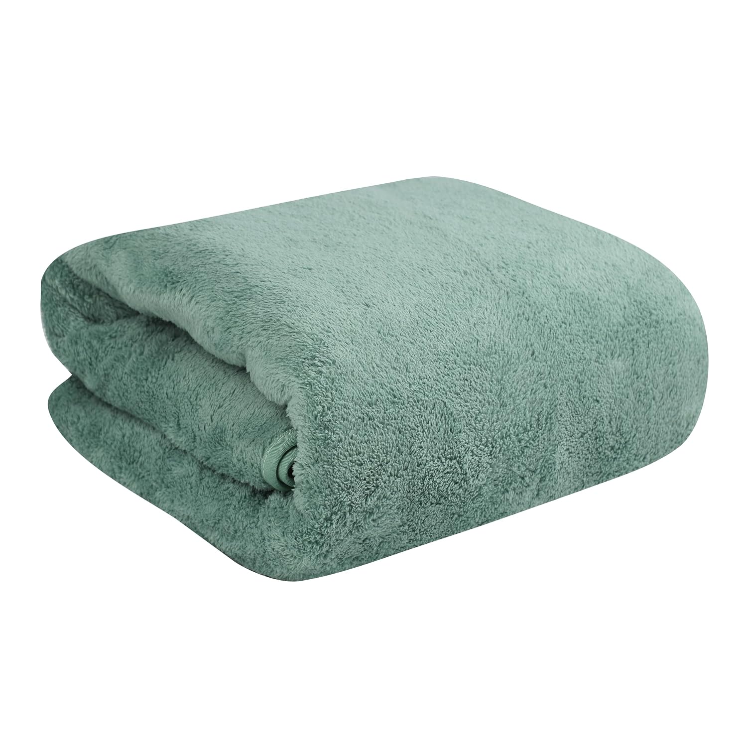 Fezora Microfiber Bath Towels 500 Gsm | Large Size Bath Towel- Super & Absorbent With Hook Quick Dry Towel For Men & Women (Firozi)