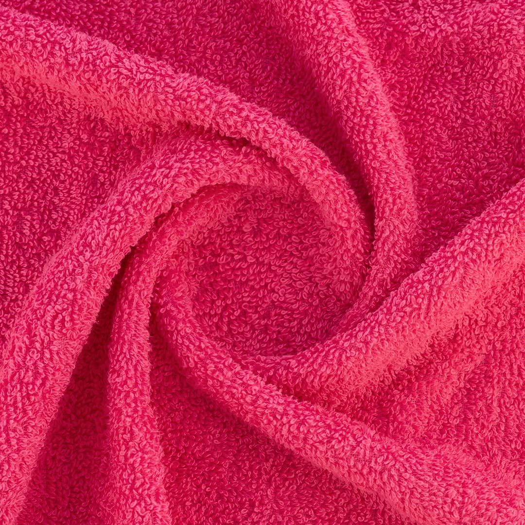 Casa Copenhagen Germany Design He & She Collection 100% Cotton Hand Towel 740 Gsm (Teal & Pink)- 6 Pcs