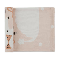 Haus & Kinder Babies Bath Towel 300 Gsm | Baby Bath Towel Cotton Baby Bath Towel Soft Towels Fancy Stuff (Pink)