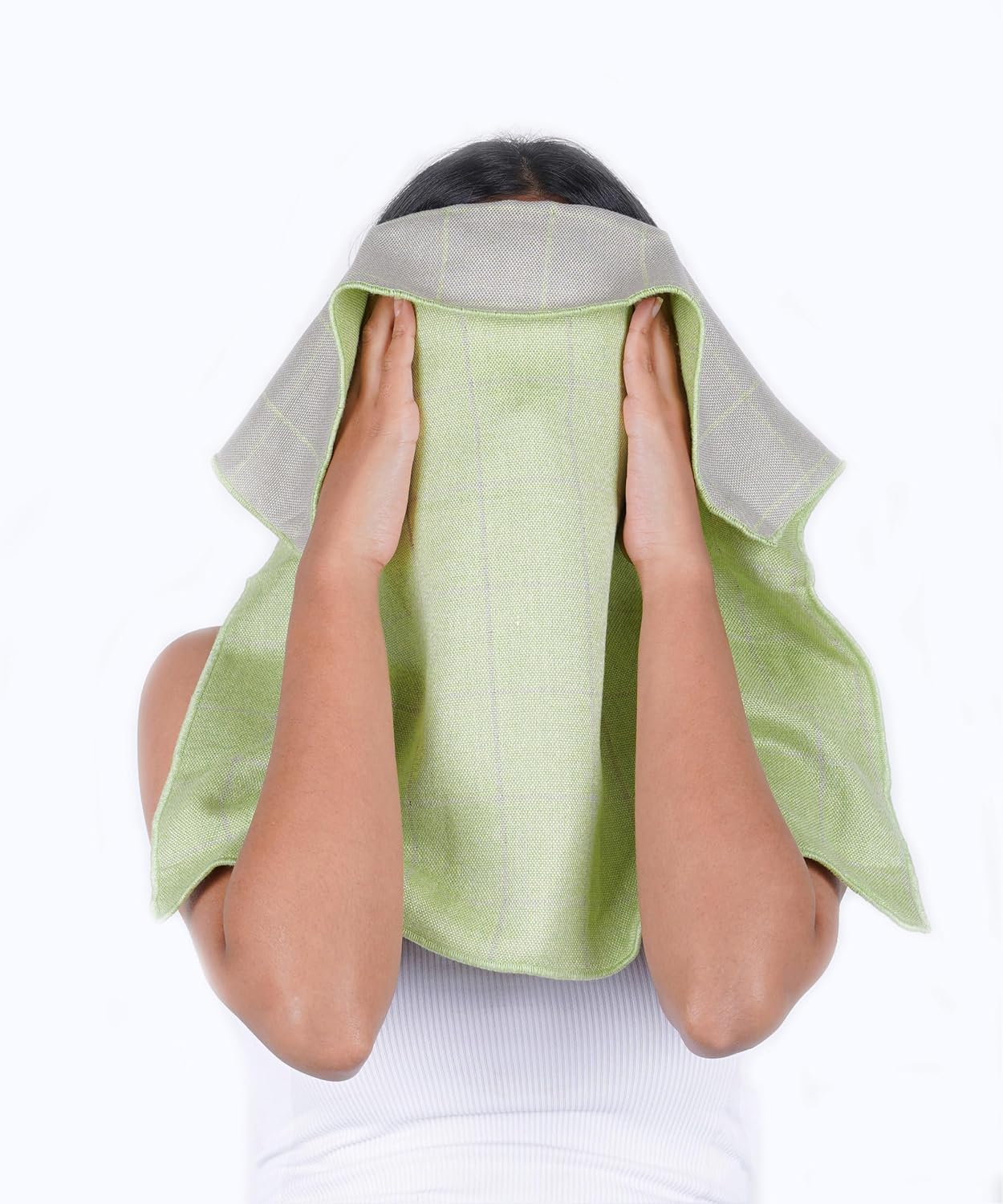 Doctor Towels Banana Double Cloth Towel 1 Bath, 1 Hand & 1 Face Towel 900 Gsm | Super Soft & High Absorbency Towels For Sensitive Skin, Quick Dry Towels (Candy Green) - Set Of 3