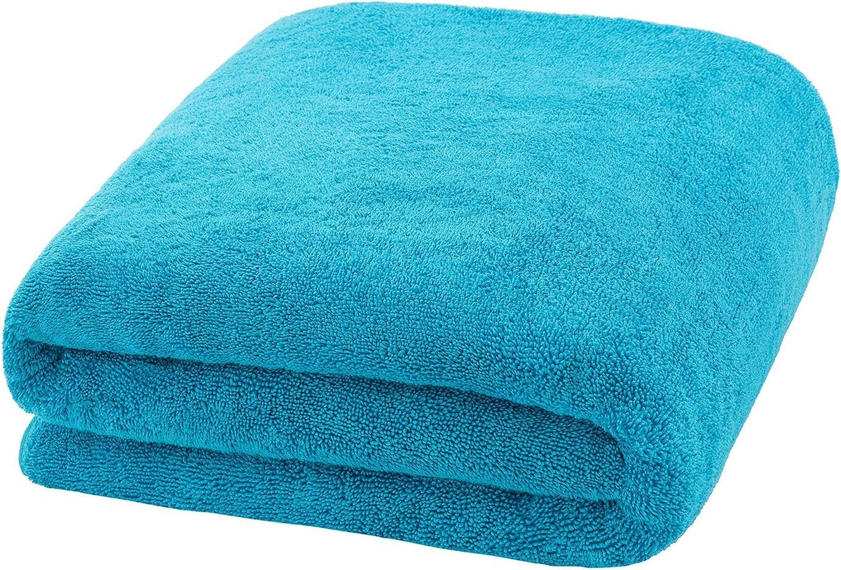 Elstone Home With Device Extra Large Premium Cotton Towel 700 Gsm | Ultra Soft & Super Absorbent Hotel & Spa Quality Towel (Sky Blue)