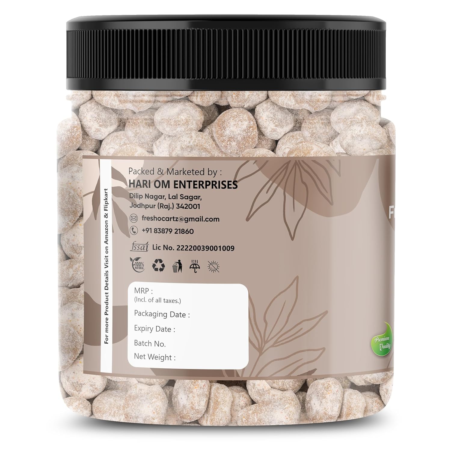 Freshocartz Hing Peda 400gm, | Digestive Pachak Goli | Jar Pack