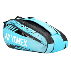 Yonex Badminton Racquet Bag 2329 T02 BT9, Colour - Sea Blue White, Size - Large, Material - Polyurethane