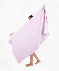 Doctor Towels World'S First Banana Double Cloth Bath Towel Dual Side Label For Face & Body | Mystic Rose