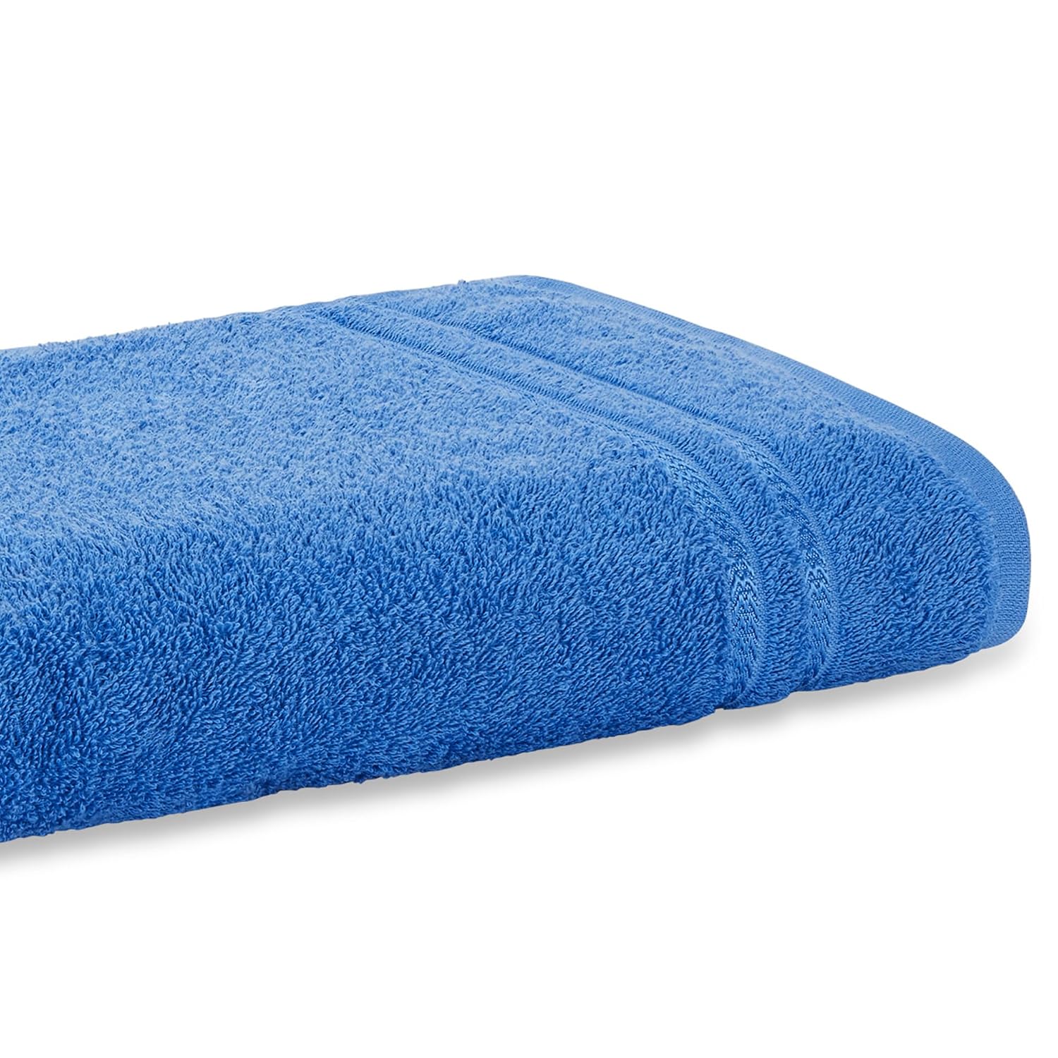 Welspun 100% Cotton Quik Dry Bath Towel 380 Gsm | High Absorbency Super Soft, Fast Drying Bath Towels | Large Size Bath Towel For Men & Women (Navy Blue)