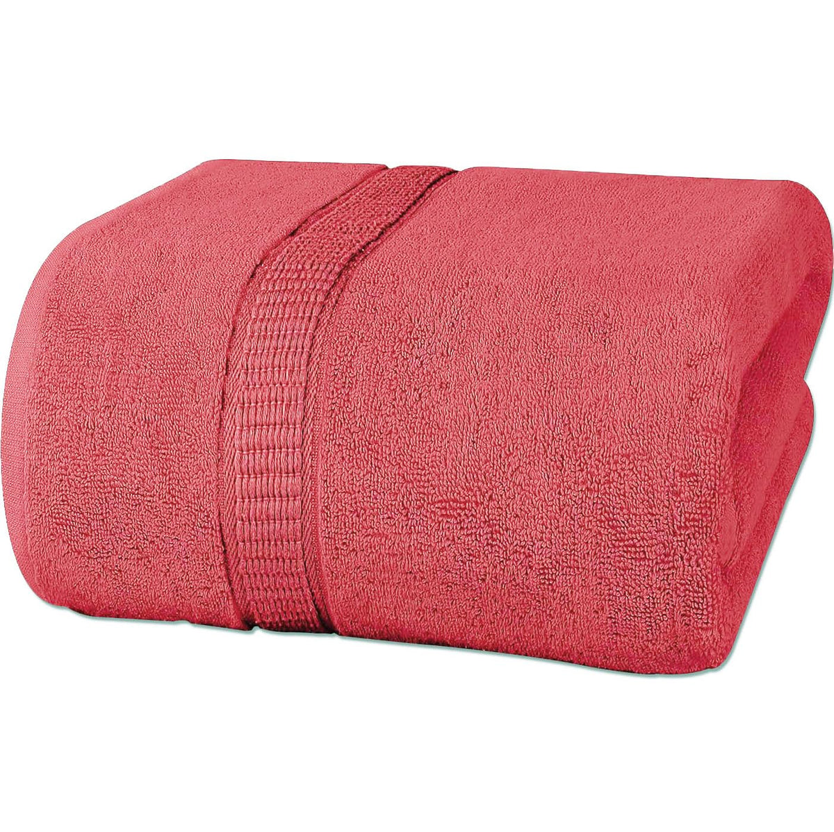 Rewop Microfiber Bath Towels 600 Gsm | Large Size-Super Soft Coral Fleece Bathing Towel With Hook Quick Dry Super Absorbent-Bath Towel For Men & Women (Red)