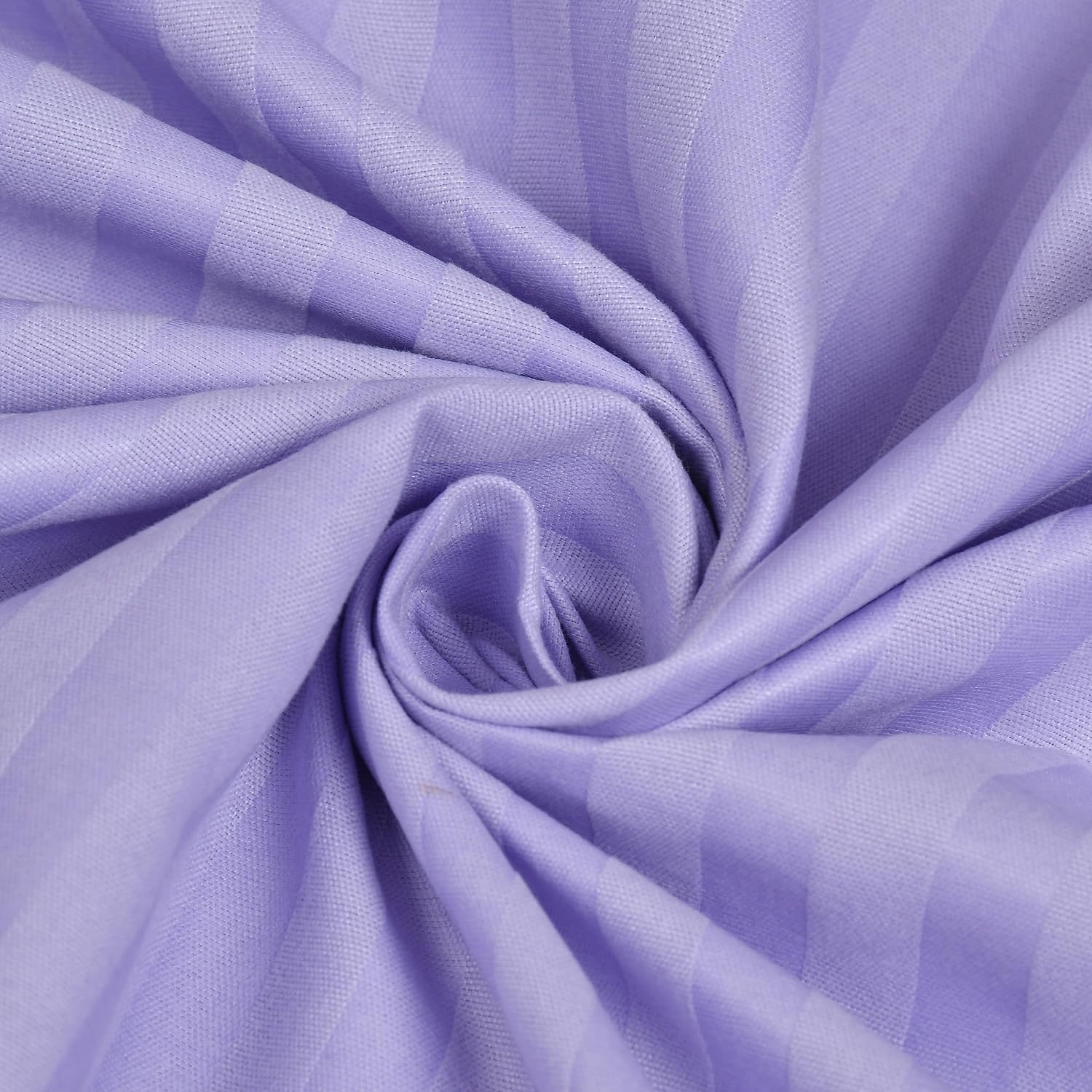 Glace Cotton Single Bedsheet With 1 Pillow Cover (89 X 57 Inches, Purple) | Long Lasting Durability & Comfort For Your Living Space