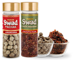 Panjon Swad Pachak Anardana & Mukhwas Dry Calcutta Paan 300gm, (150gm *2 Bottle)