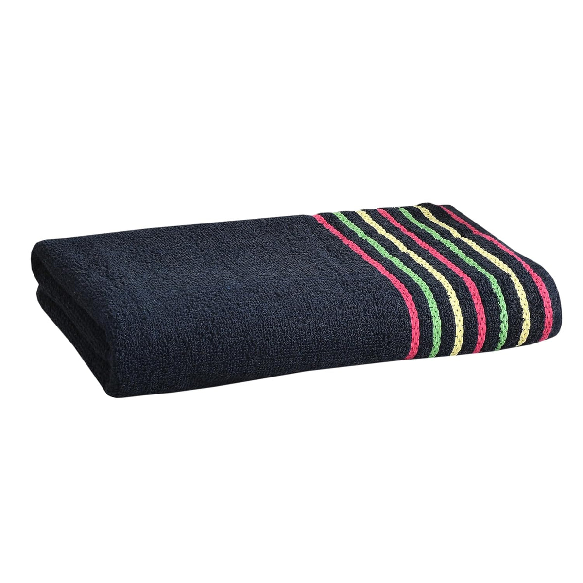 Pure Cotton Bath Towel 400 Gsm | Quick Dry Large Size Bath Towel (Blue)