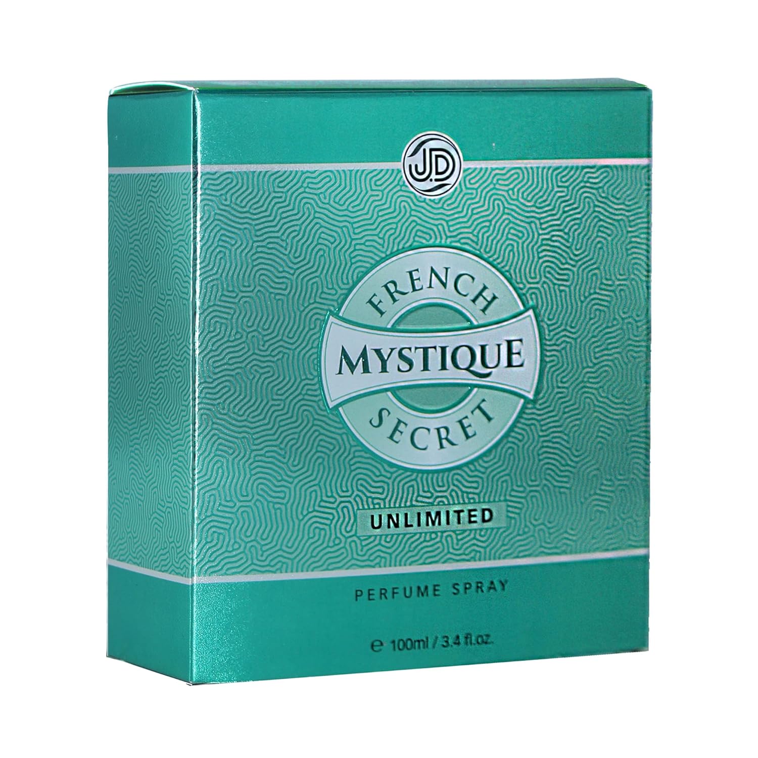 JD International Mystique Unlimited Perfume For Men & Women - 100ml, 3.4 Fl.oz. | French Secret | Long Lasting Fragrance