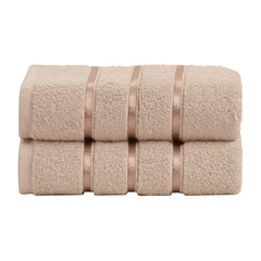 Spread Spain 100% Cotton Hand Towel 600 Gsm | Soft, Fluffy, Super Absorbent & Quick Dry Towels For Pool, Spa & Gym (Mouse) -Set Of 2